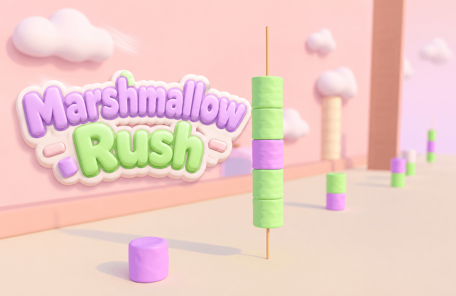 Play Marshmallow Rush online free